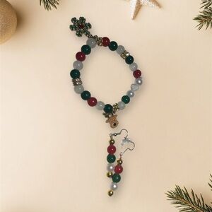 Christmas set Bracelet x Earrings